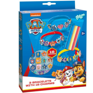 Totum bastelset Pfote Patrol junior 4-teilig, Blau,Gelb,Rot